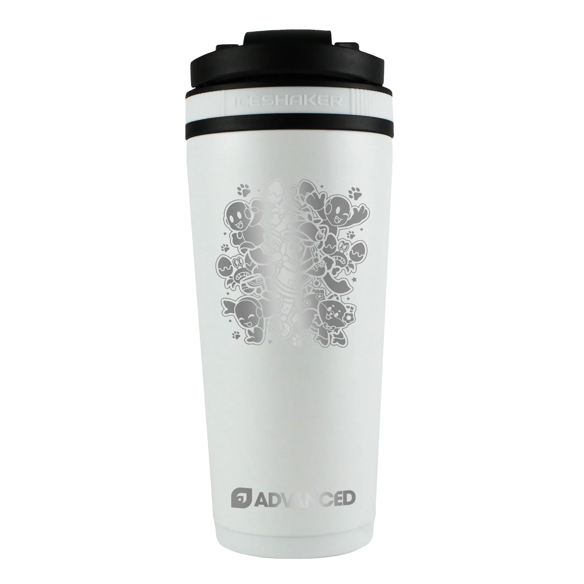 OrangeIsBorange Custom 26oz Ice Shaker - White