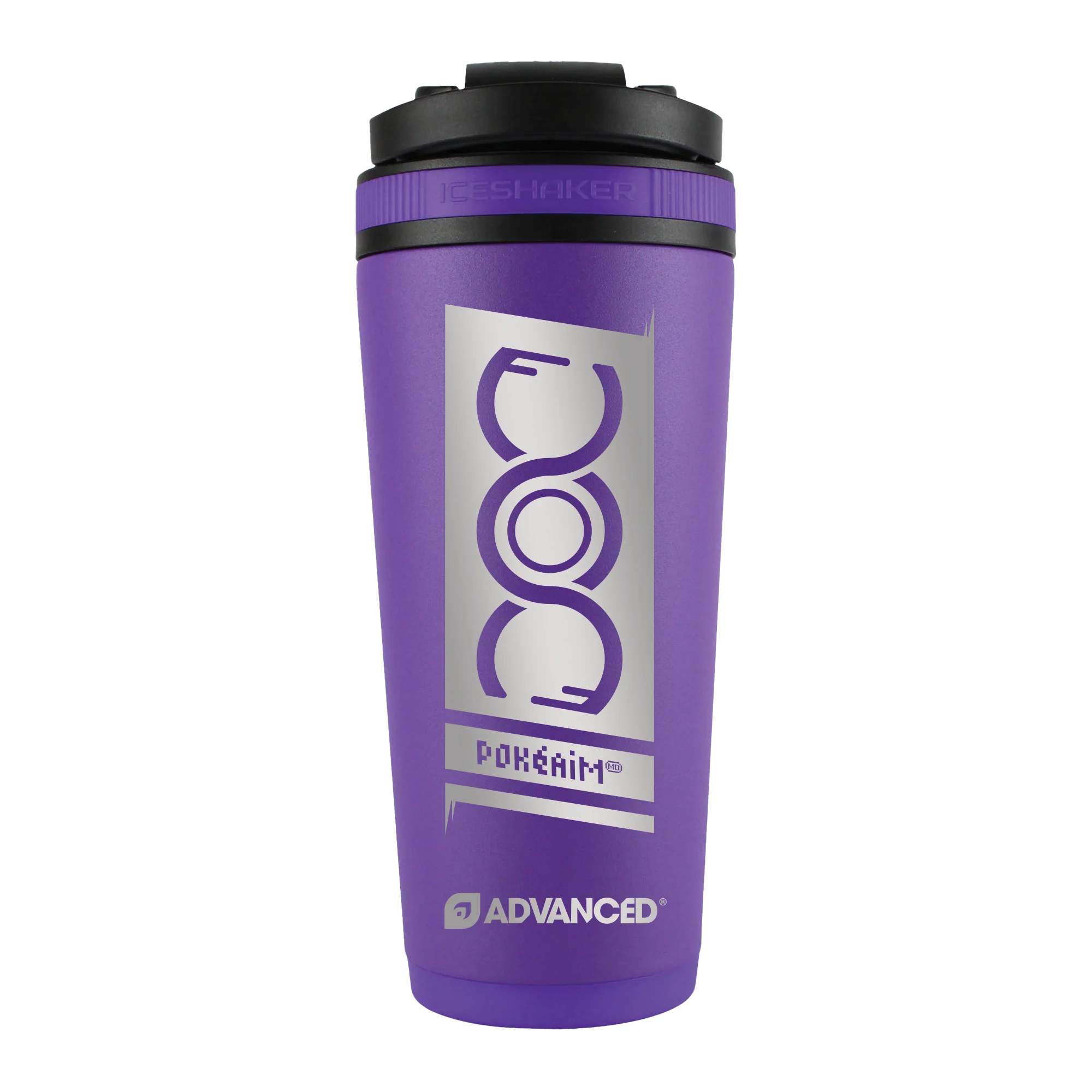 Pokeaim 26oz ADVANCED Ice Shaker - Purple