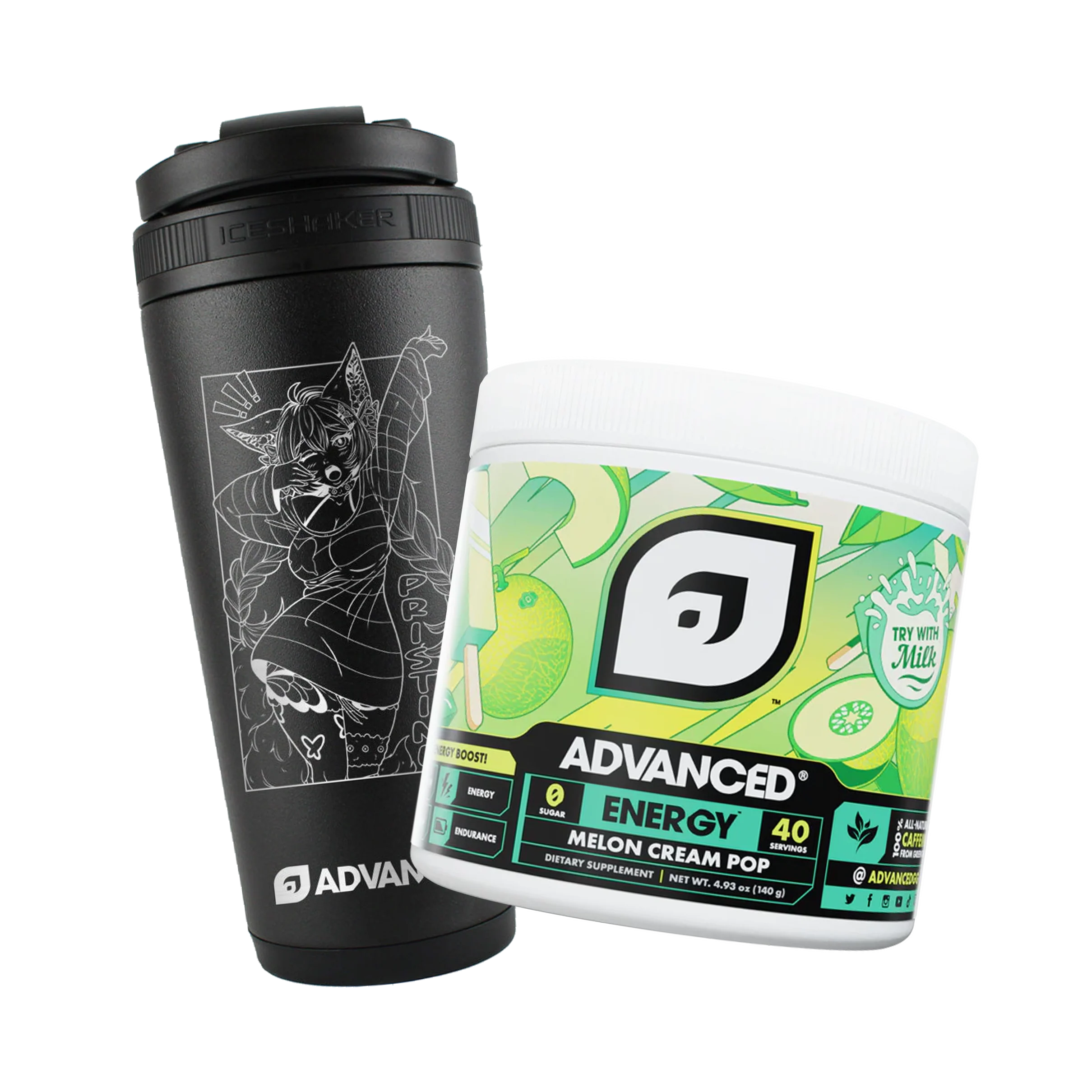 Pristine Black Shaker Bundle