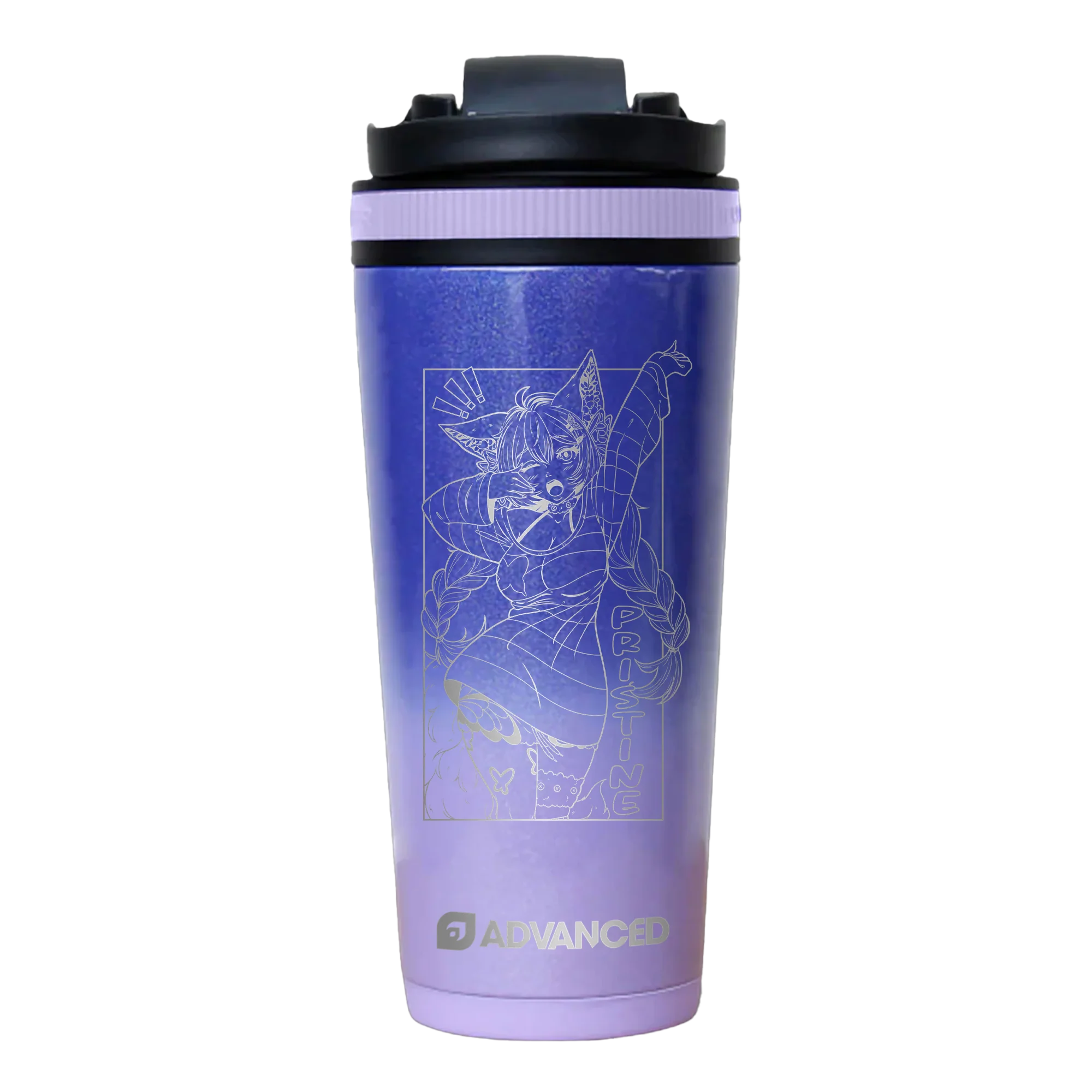 Pristine Custom 26oz Ice Shaker - Lilac Dreaming