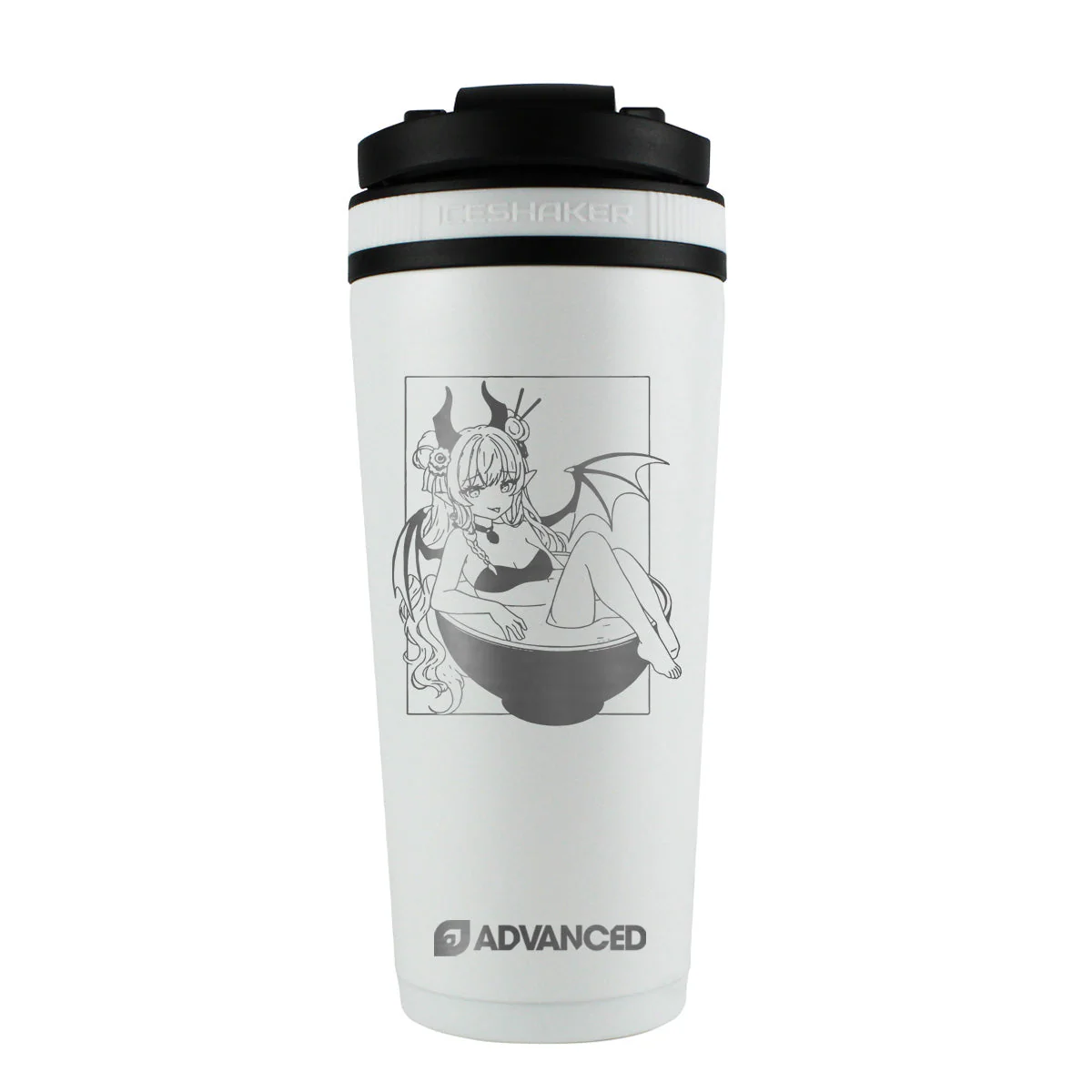 Ramen Custom 26oz Ice Shaker - White