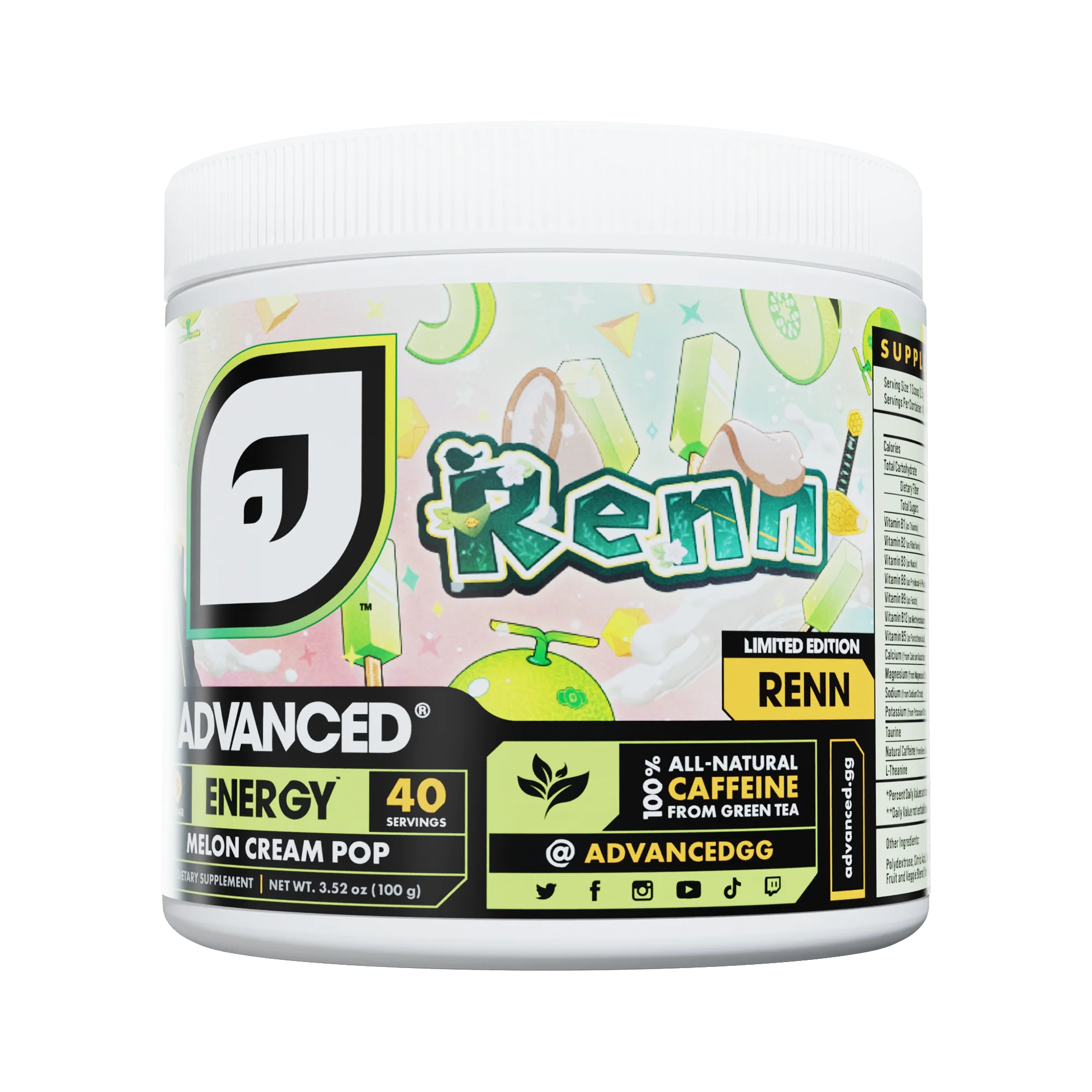Renn's Melon Cream Pop - Image 3