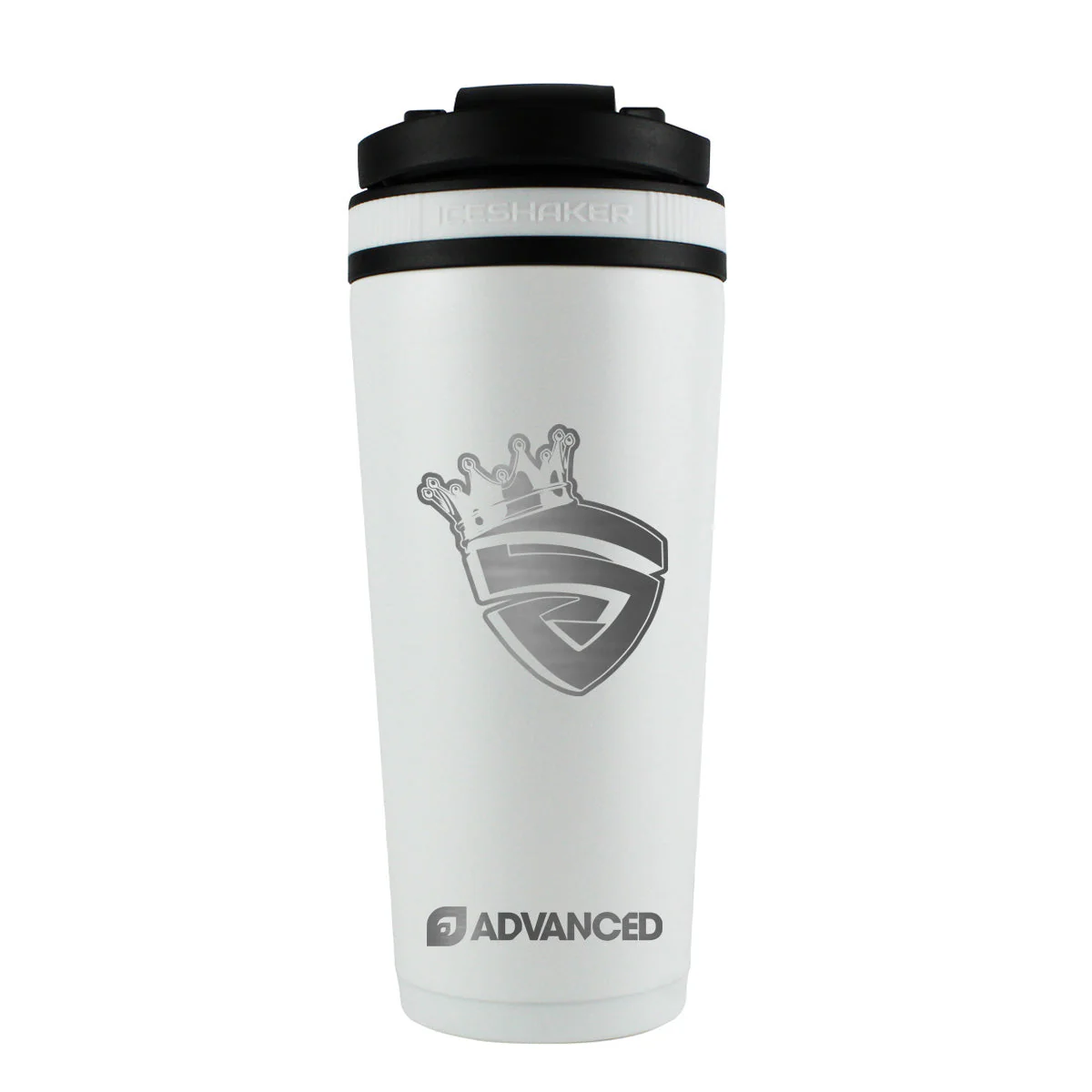 ShadedStep Custom 26oz Ice Shaker - White - Image 2