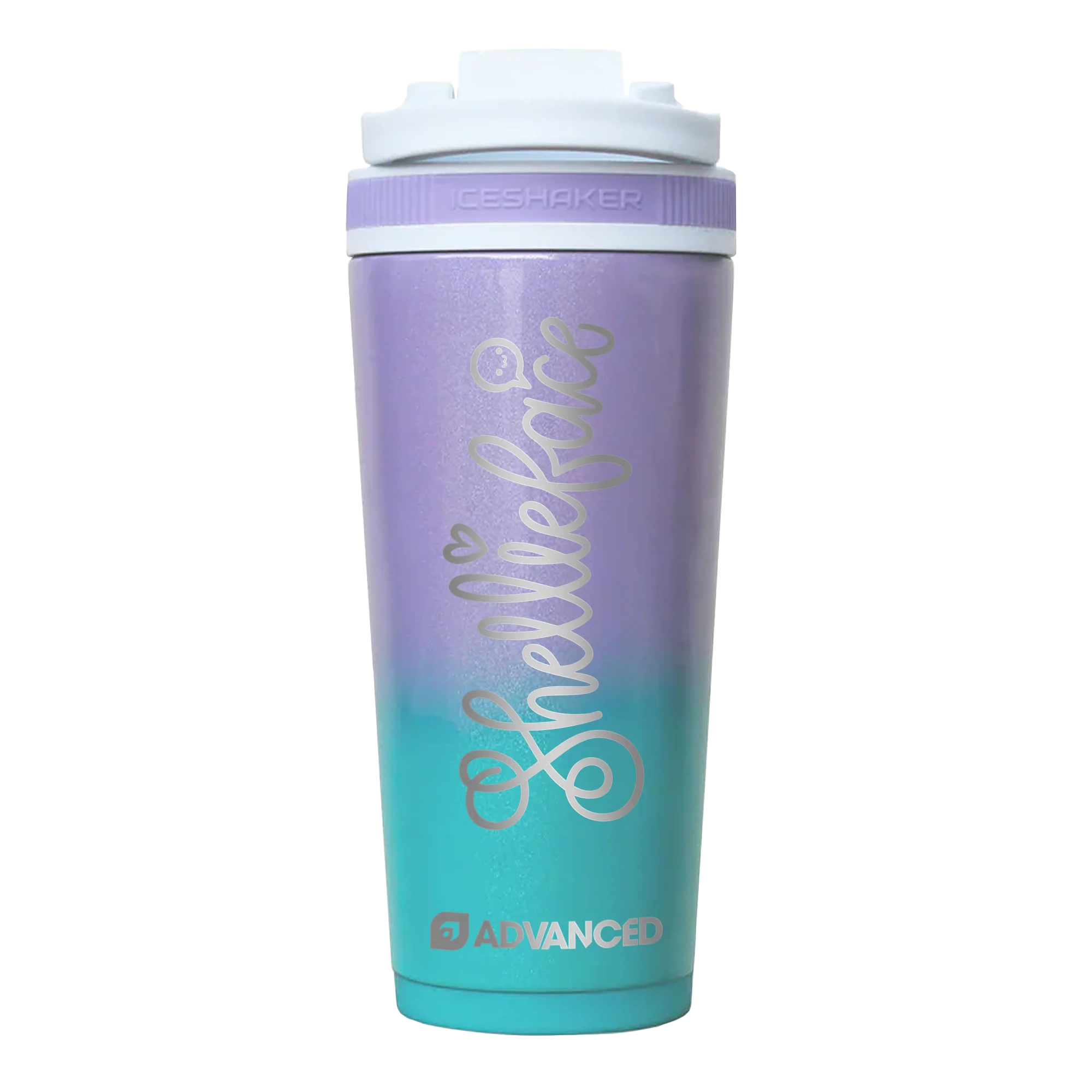 Shellieface Custom 26oz Ice Shaker - Mermaid - Image 2