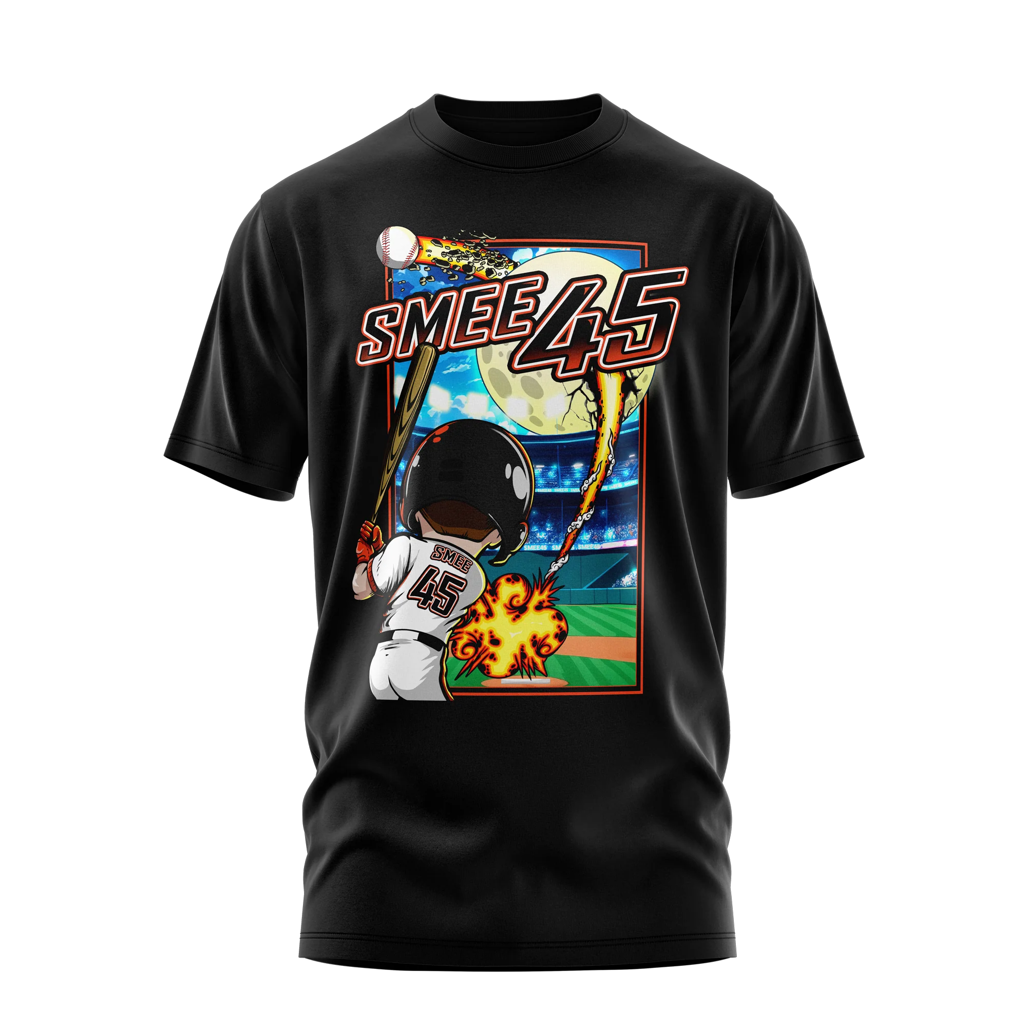 Smee45's T-Shirt - Black