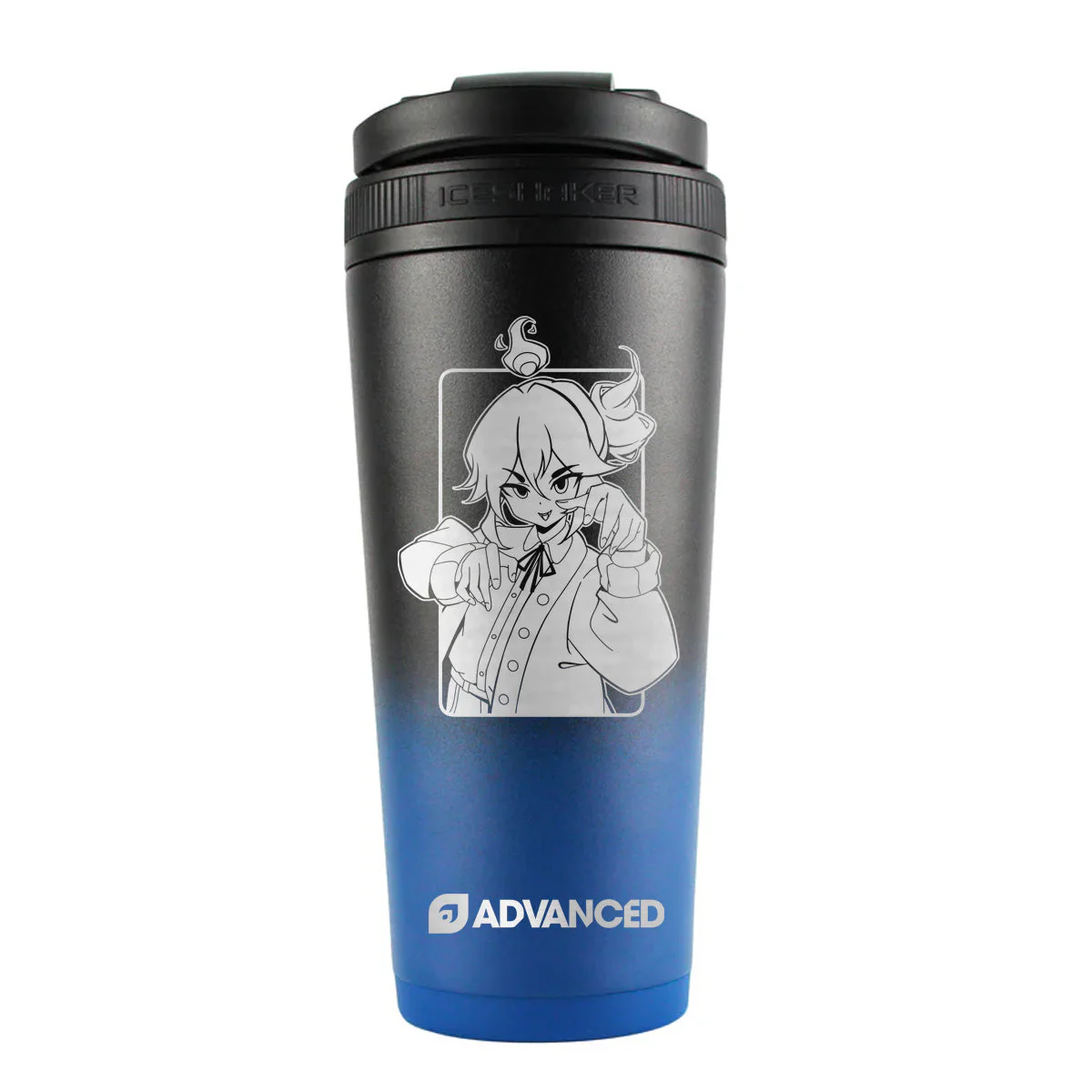 Somber x ADVANCED Premium Ice Shaker - Navy Black Ombre - Image 2