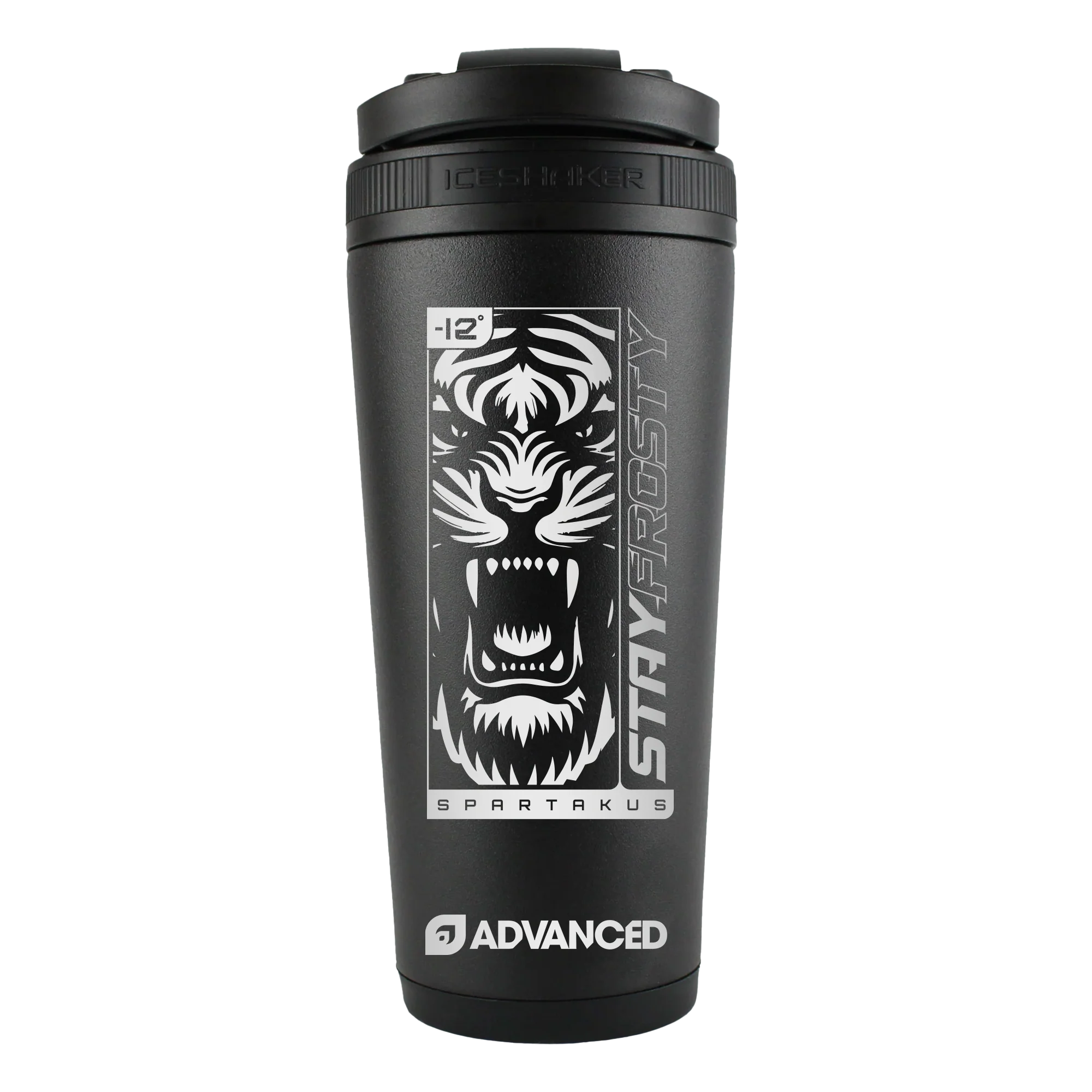 Spartakus Frost Point Custom 26oz Ice Shaker - Black - Image 2
