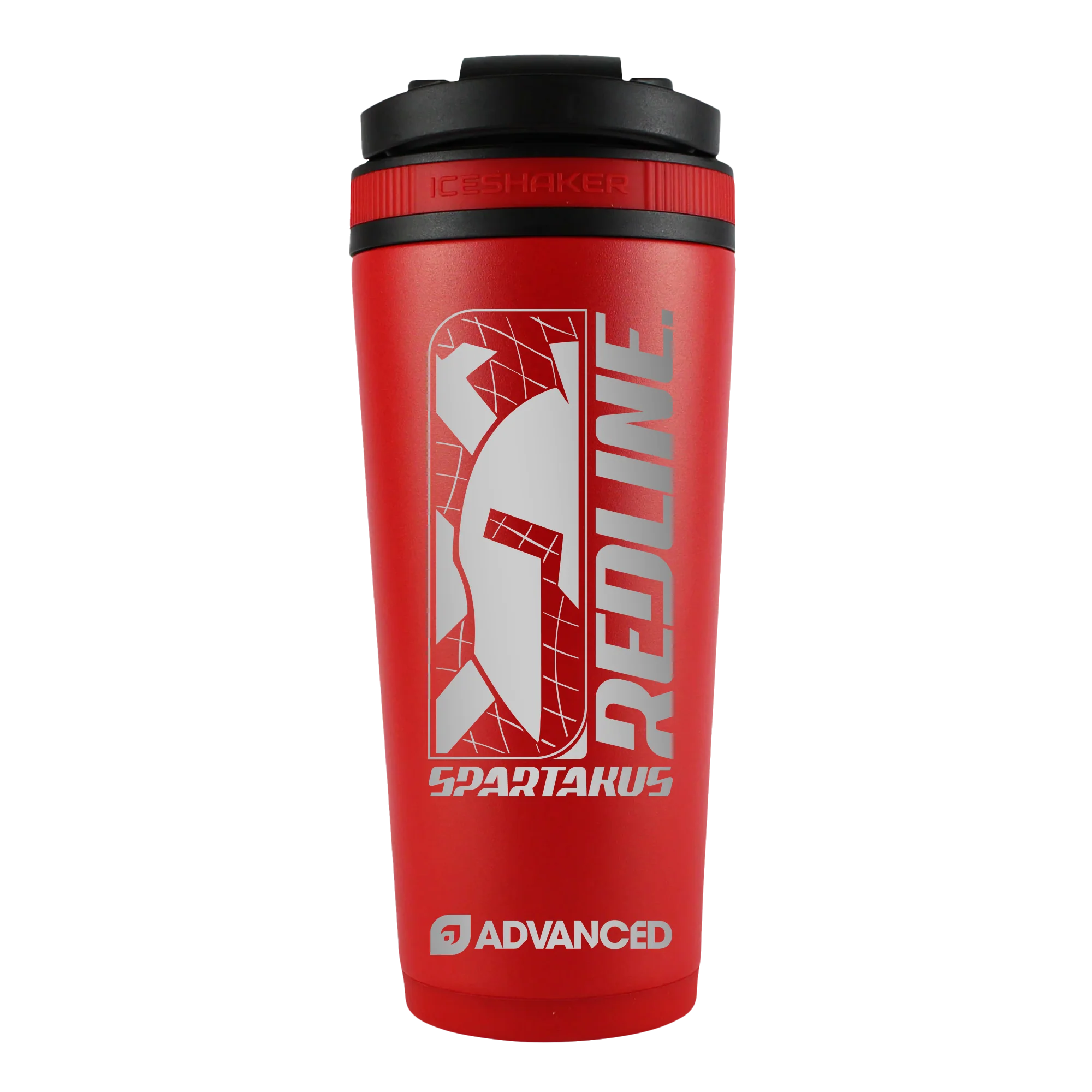 Spartakus Redline Custom 26oz Ice Shaker - Red - Image 2