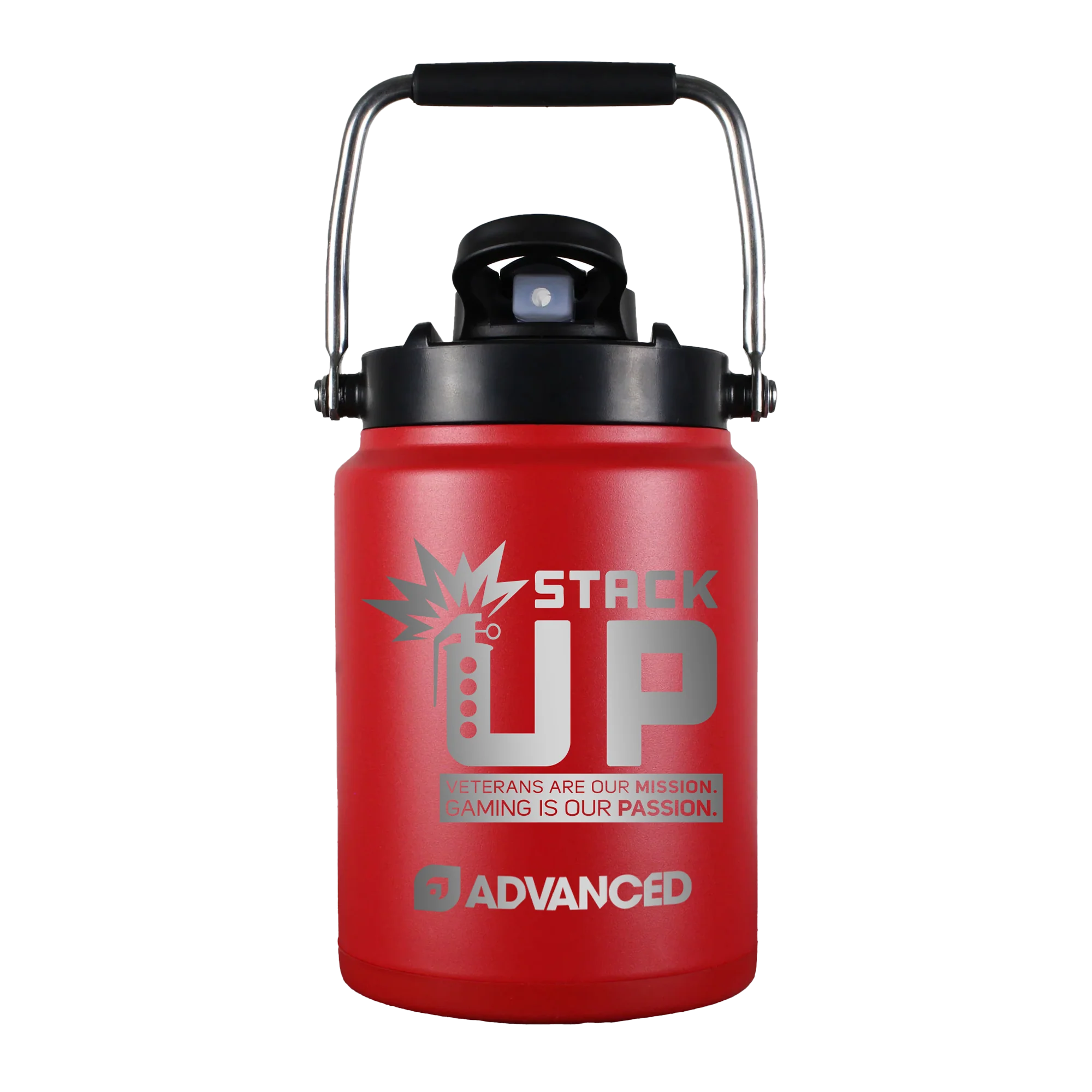 ADVxStackUp Custom Half Gallon Jug - Red - Image 2