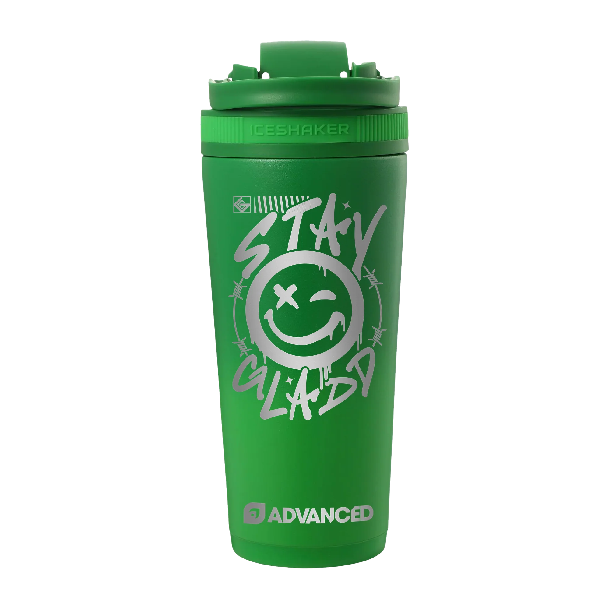 Stay Gladd Green Ice Shaker - Limited Edition 26oz