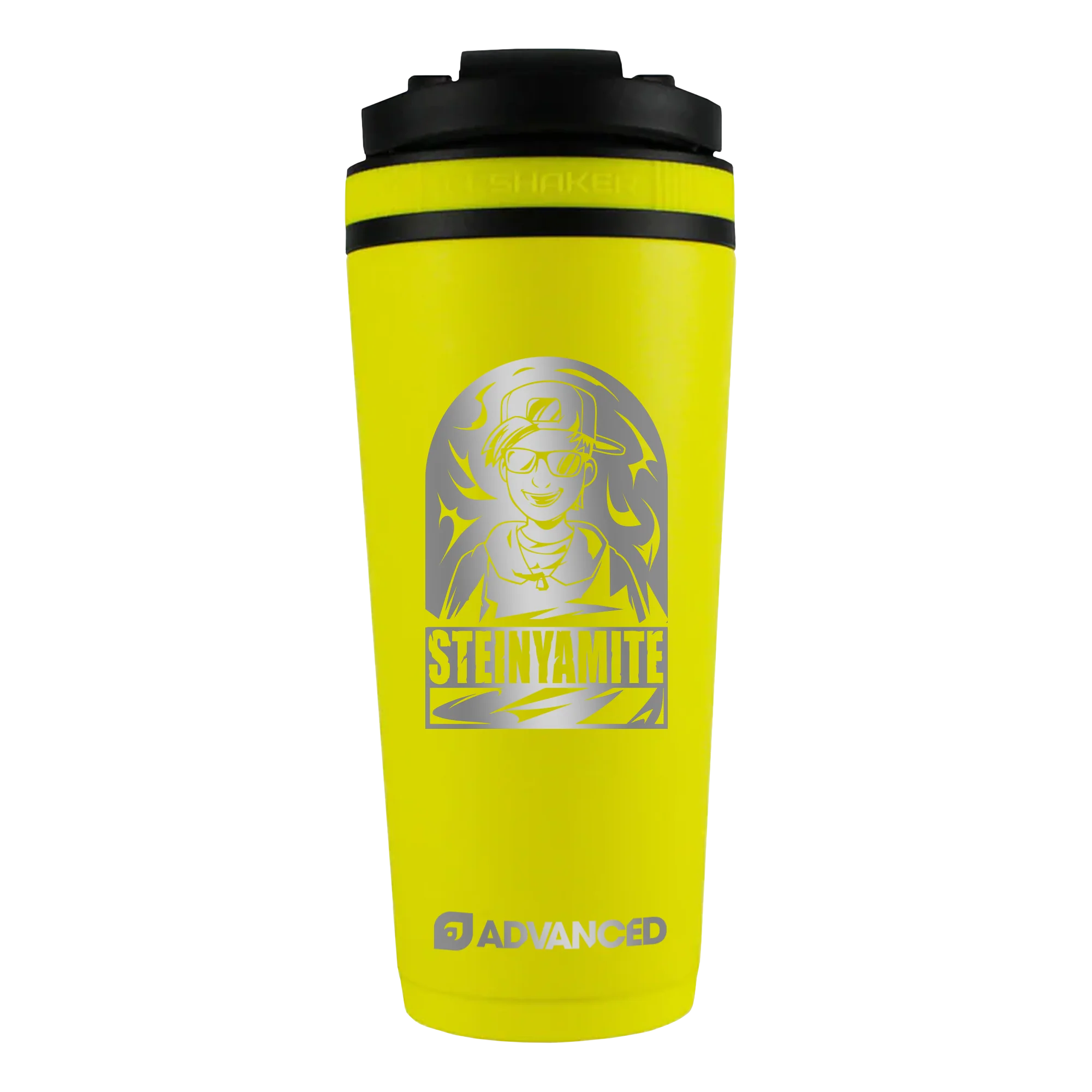 Steinyamite Custom 26oz Ice Shaker - Yellow - Image 2