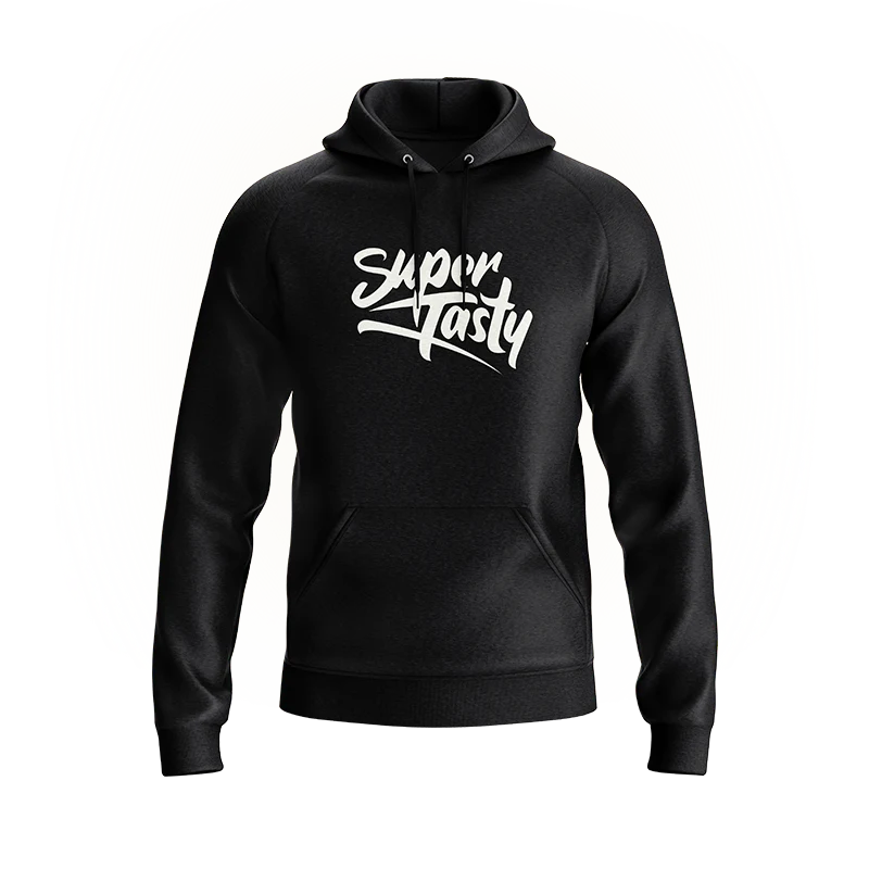 Super Tasty Hoodie Black