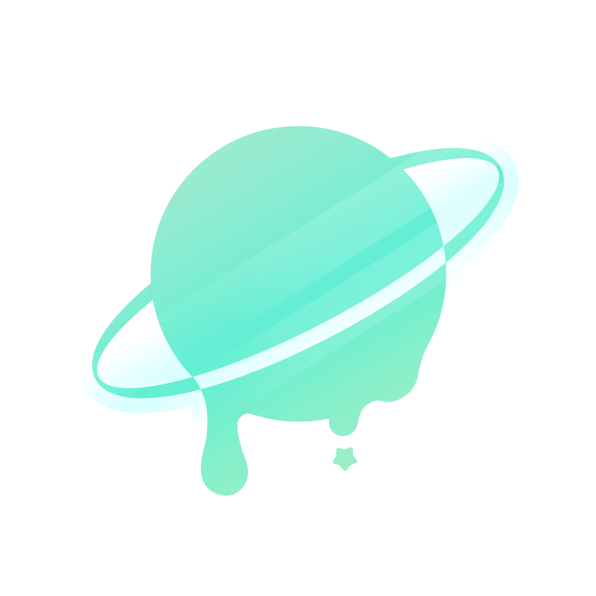 Superkaelyn Planet Sticker