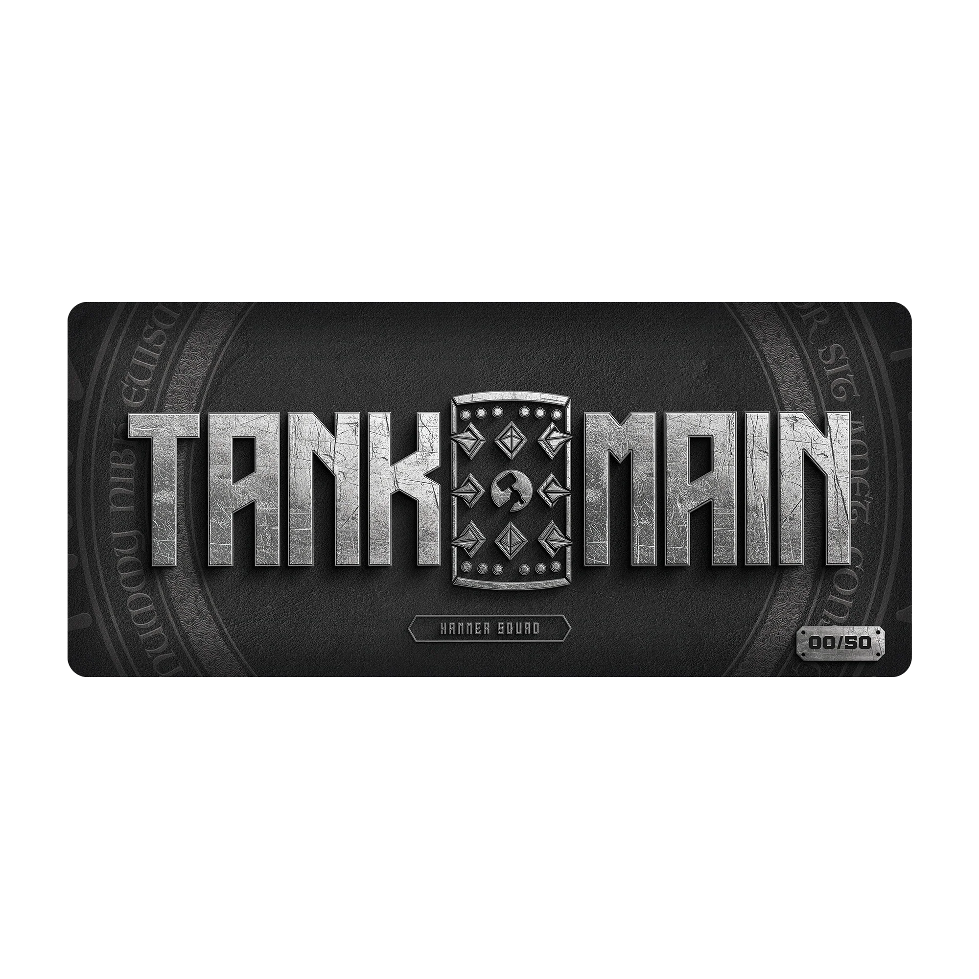 Tank Main XXL Deskmat - Serialized