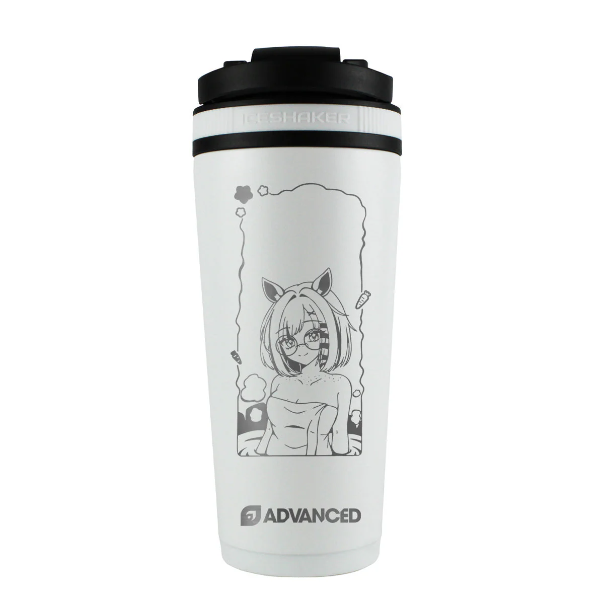 Teeny Custom 26oz Ice Shaker - White