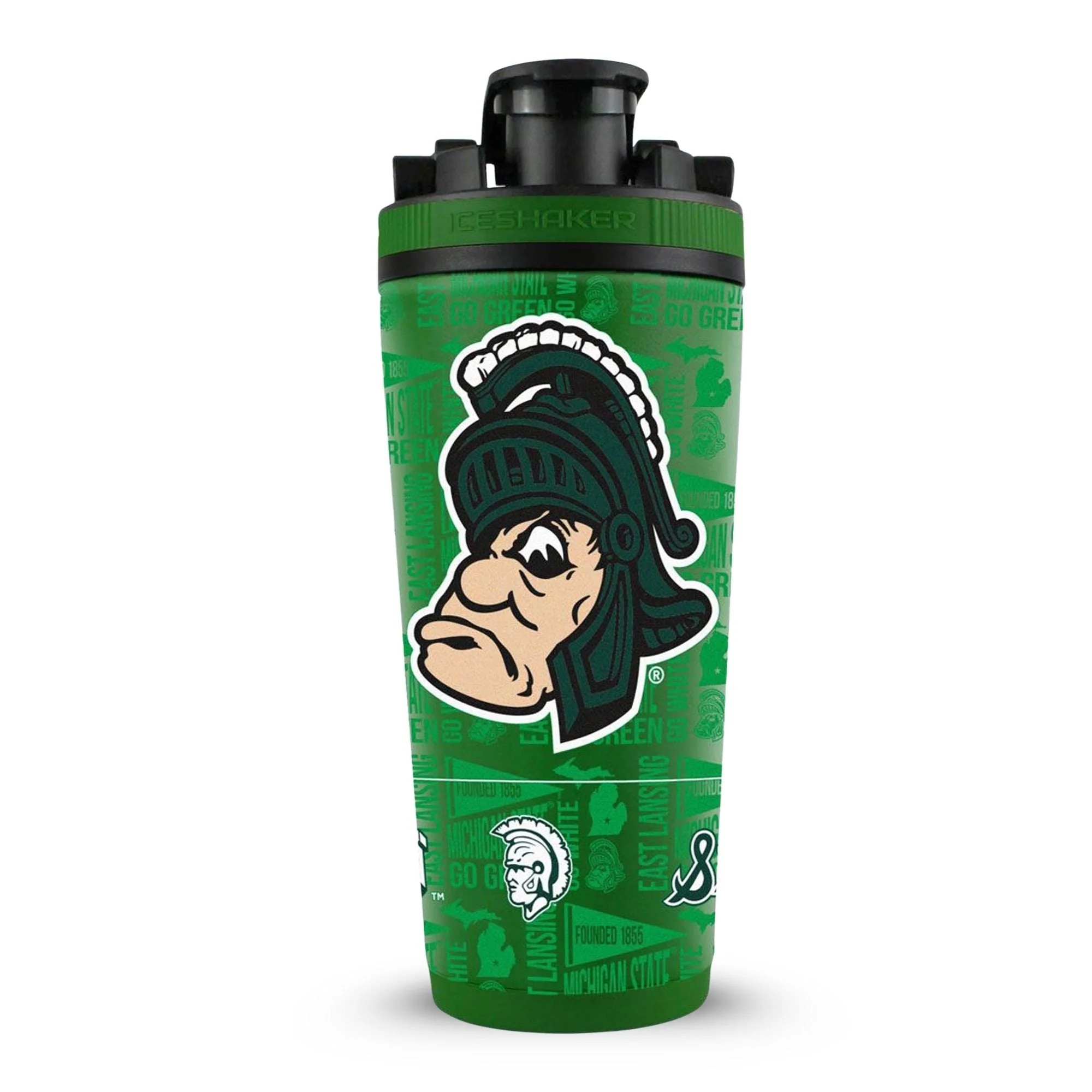 The College Vault - Michigan State Spartans 4D Ice Shaker - Image 2