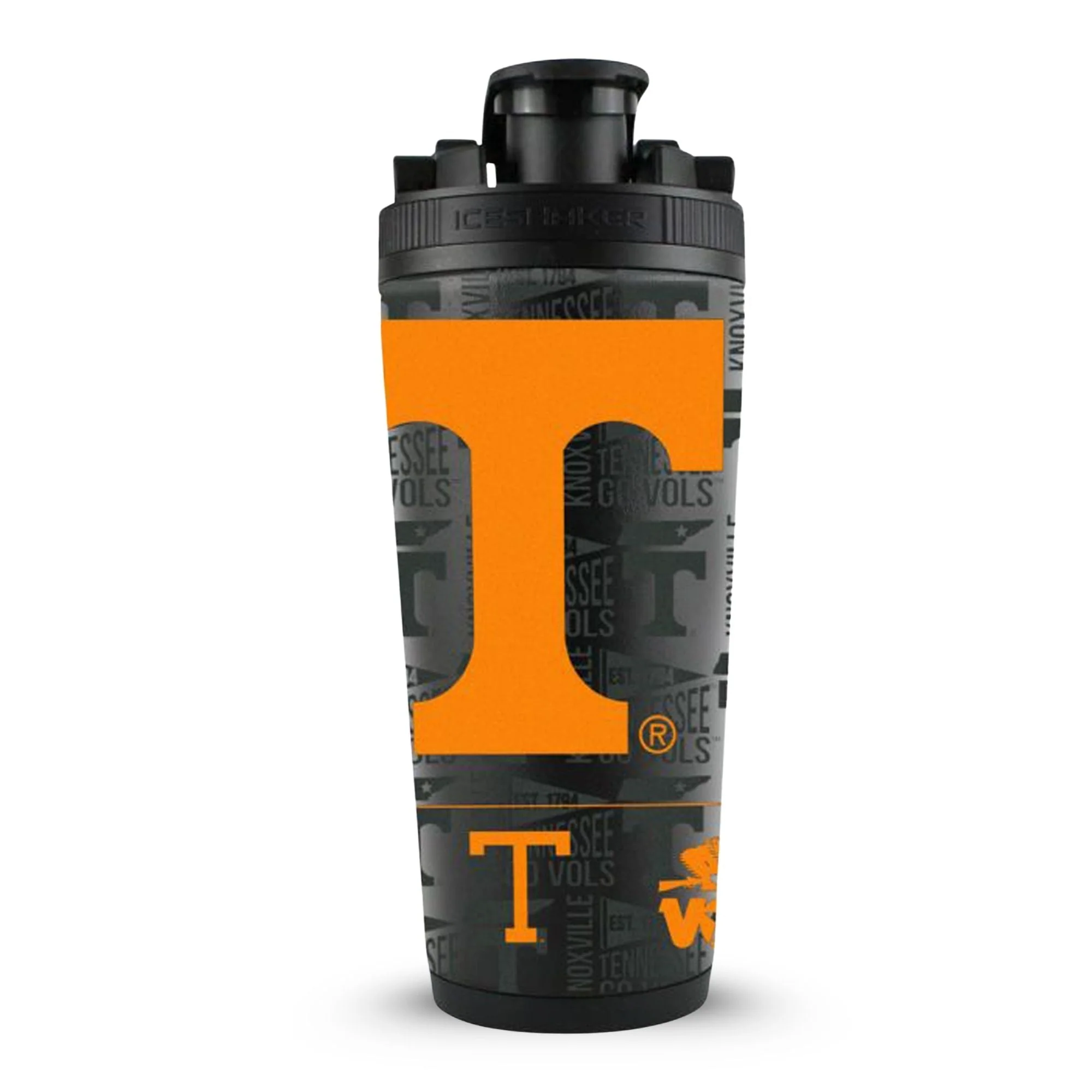 The College Vault: Tennessee Volunteers 4D Ice Shaker - Black - Image 2