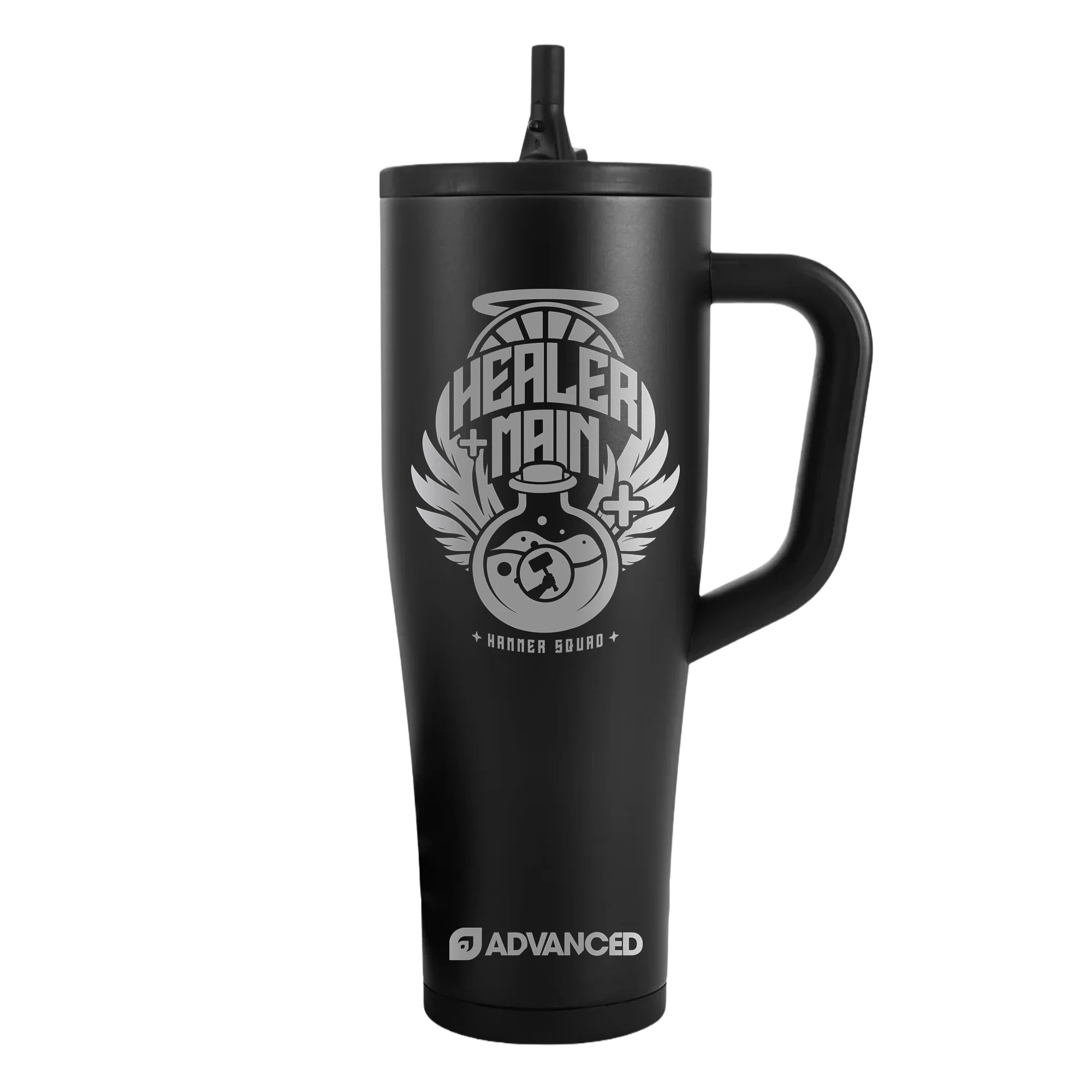 Towelliee Healer Main Custom 40oz Legend Series Ice Shaker - Black