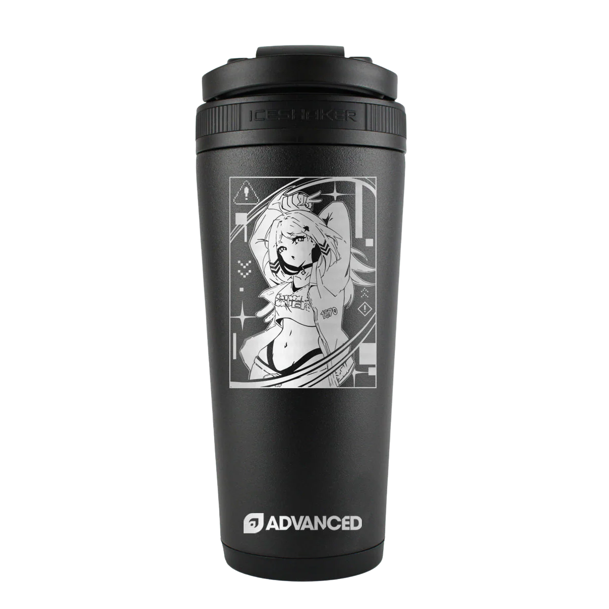 Triggerphish Custom 26oz Ice Shaker - Black