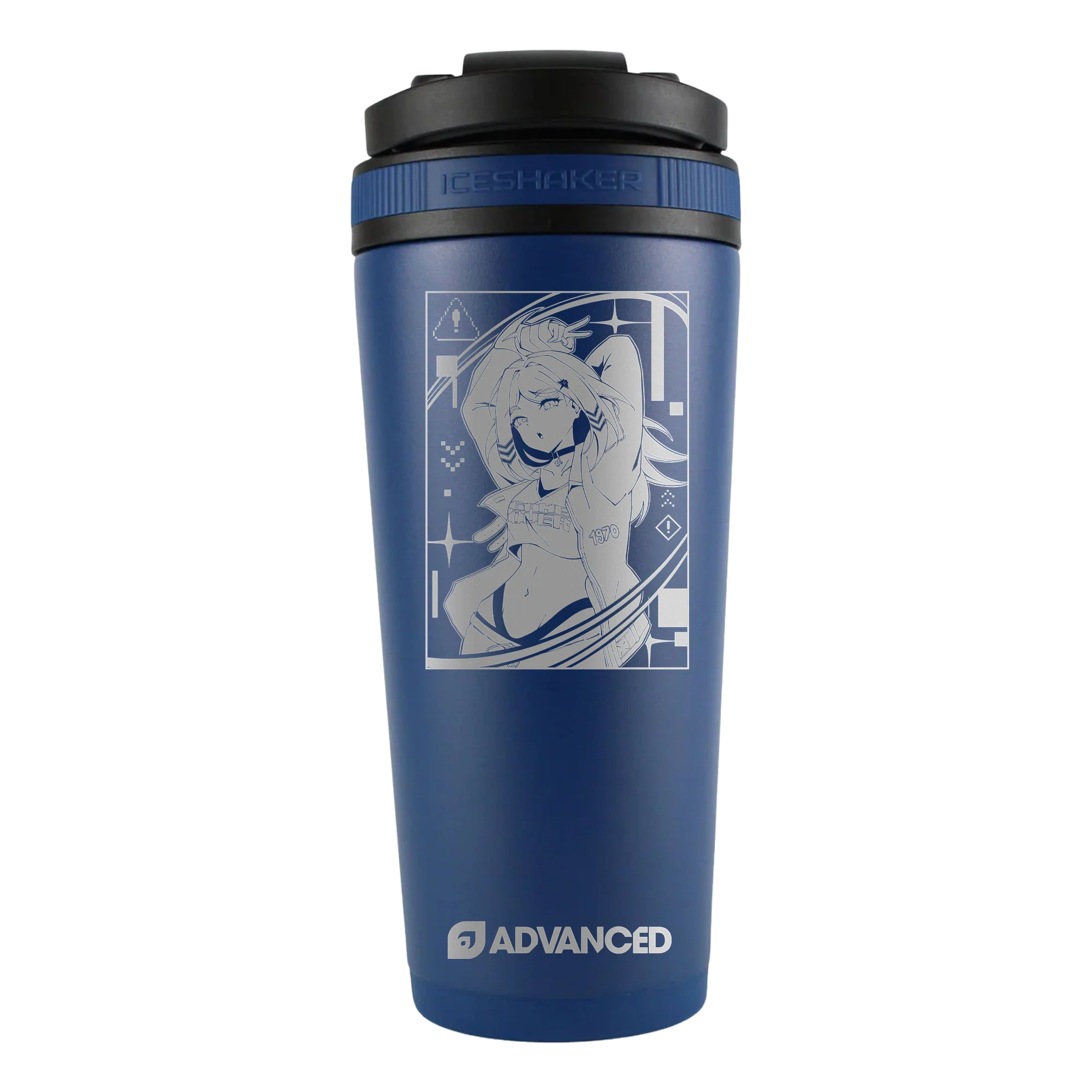 Triggerphish Custom 26oz Ice Shaker - Navy
