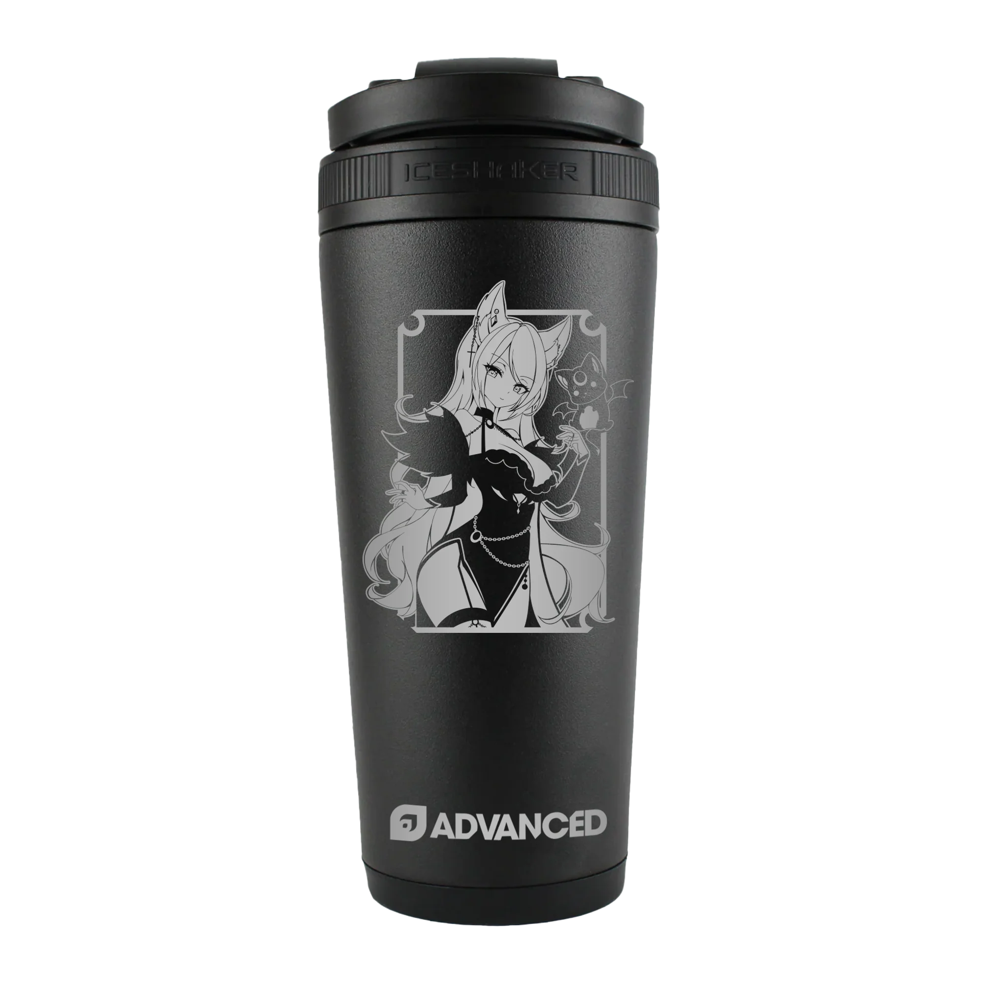 Vampeaches Custom 26oz Ice Shaker - Black - Image 2