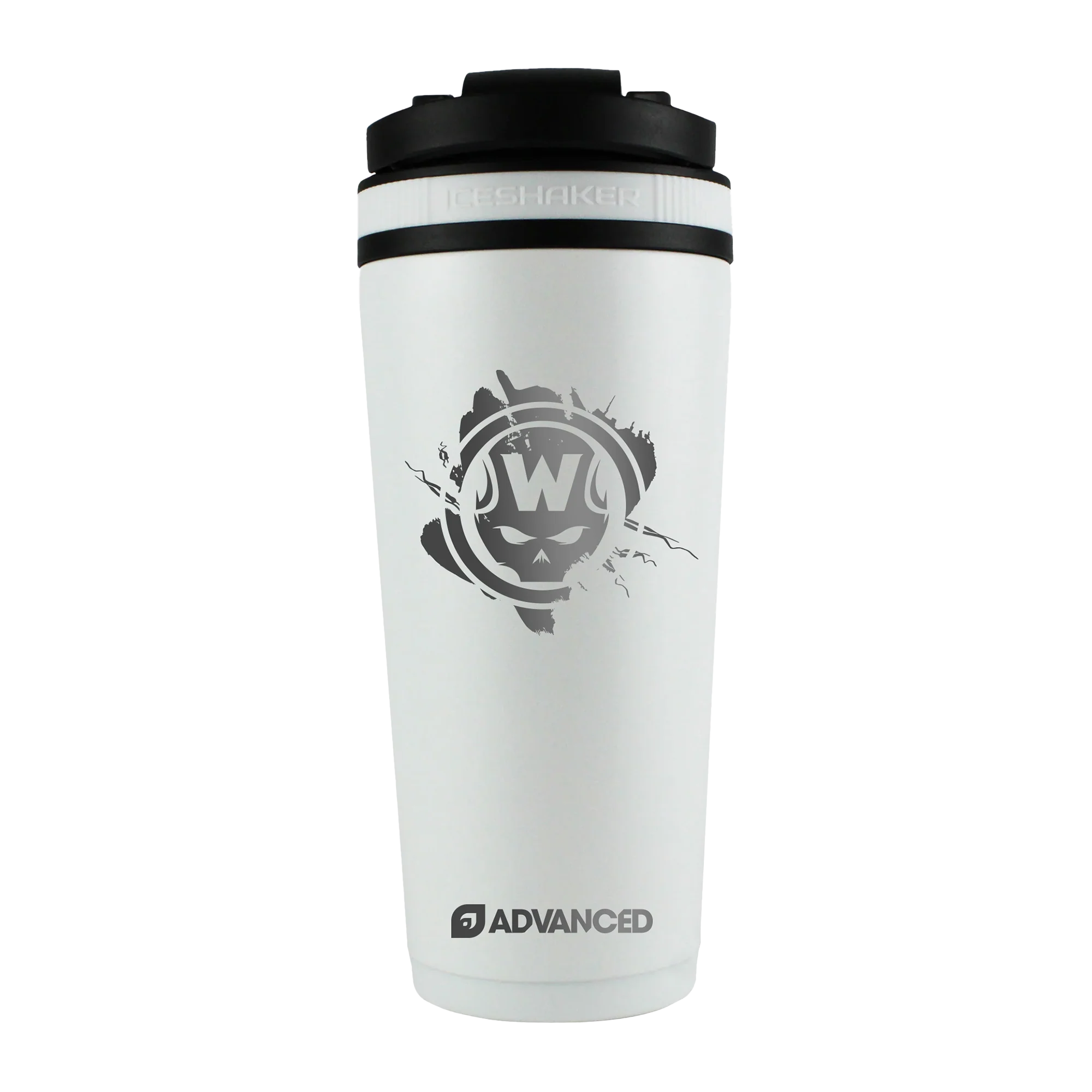 Widdz Custom 26oz Ice Shaker - White
