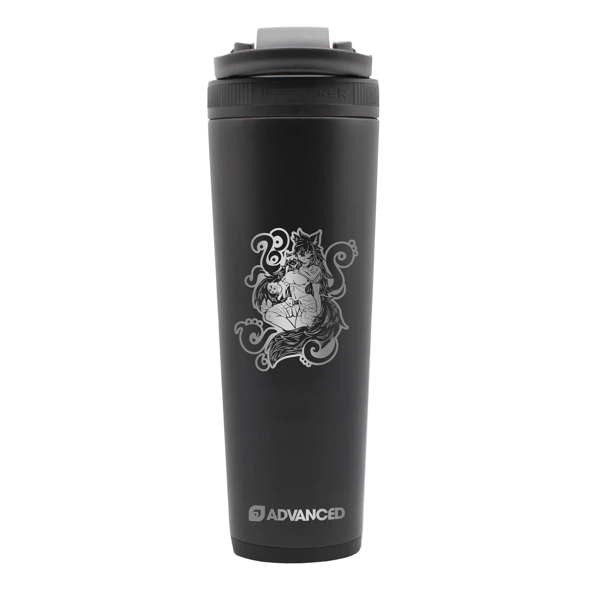 WiWi Custom 32oz Ice Shaker - Black - Image 2
