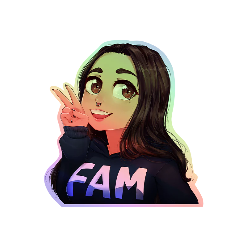 xxBrandy Sticker