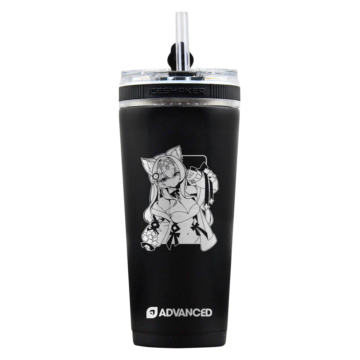Yueri Custom 26oz Flex Bottle - Black