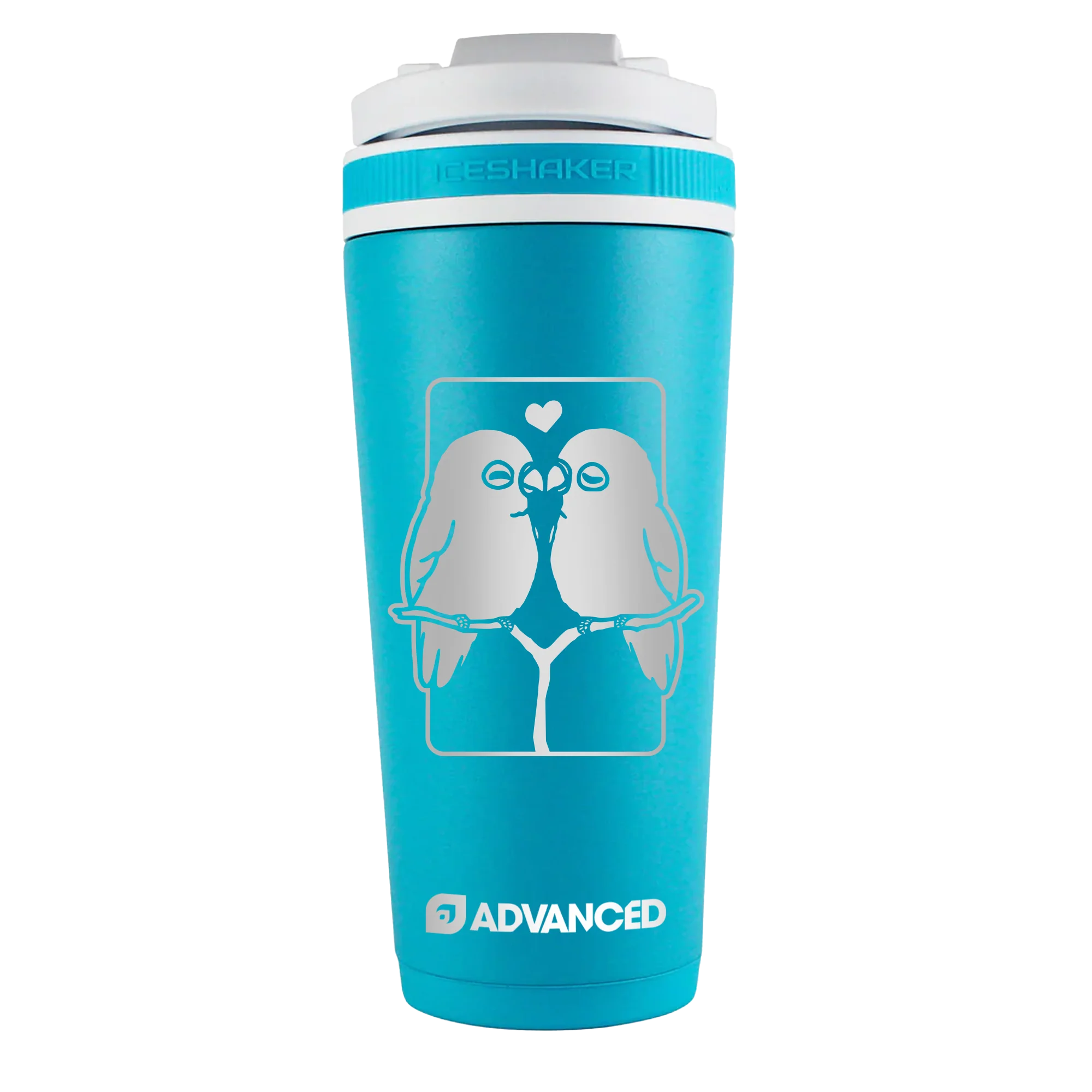 ZealousZam Custom 26oz Ice Shaker - Caribbean Blue