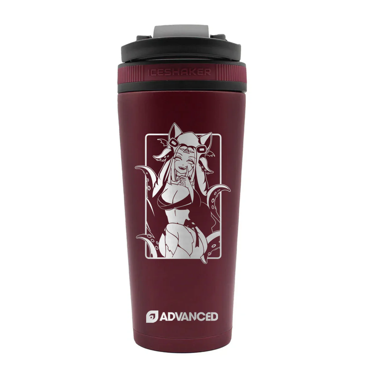 Zombae 26oz Ice Shaker - Maroon
